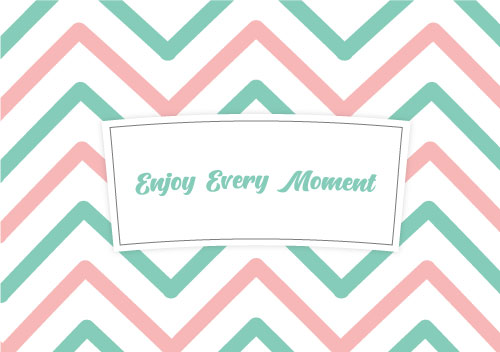 [기성품] [Enjoy Every Moment] [500EA] [10/13oz]